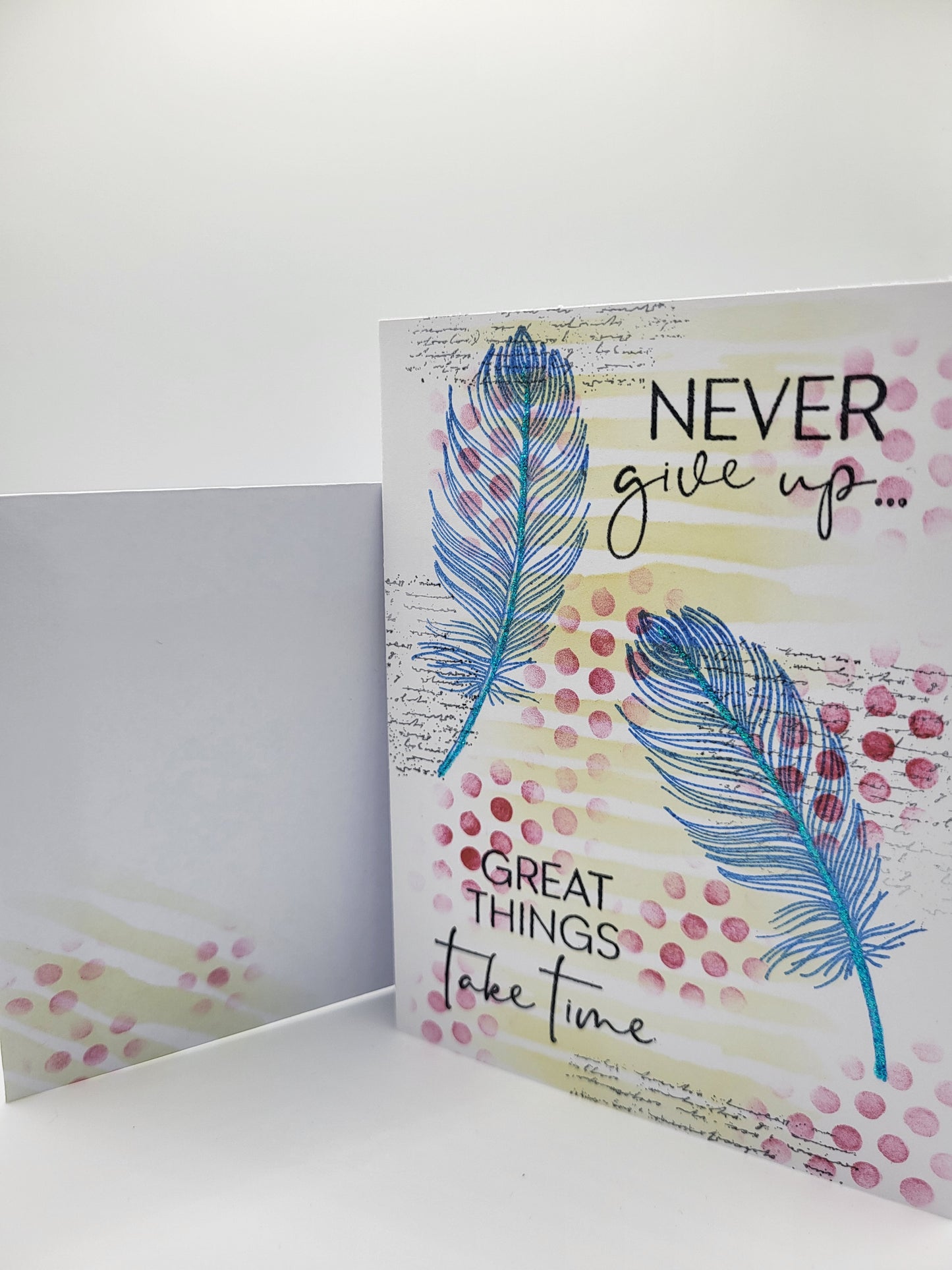 Never give up…. (More options)
