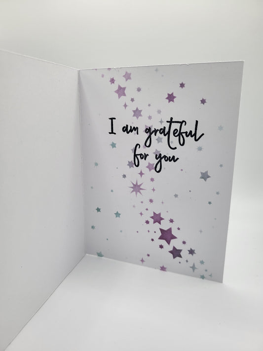 Friends are like stars…