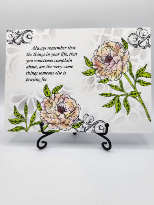 Always remember that the things in your life…. (More options)