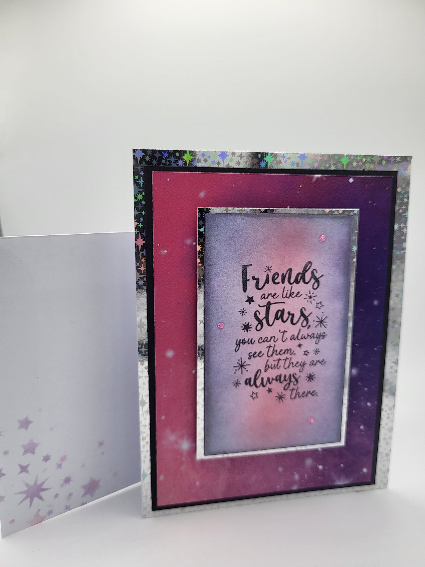 Friends are like stars…