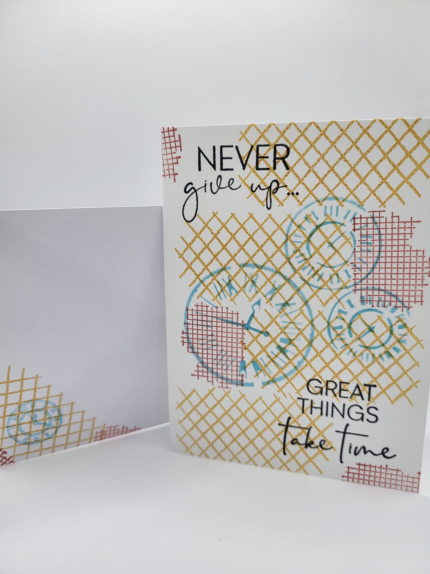 Never give up…. (More options)
