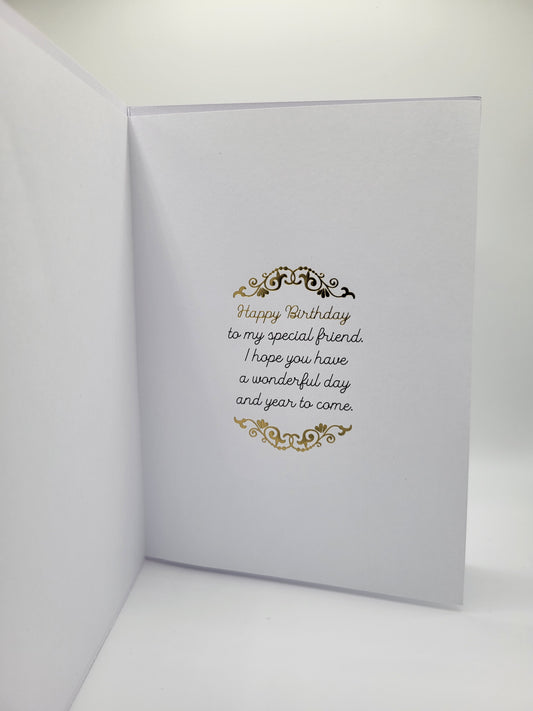 Happy Birthday (for special friend) 5x7