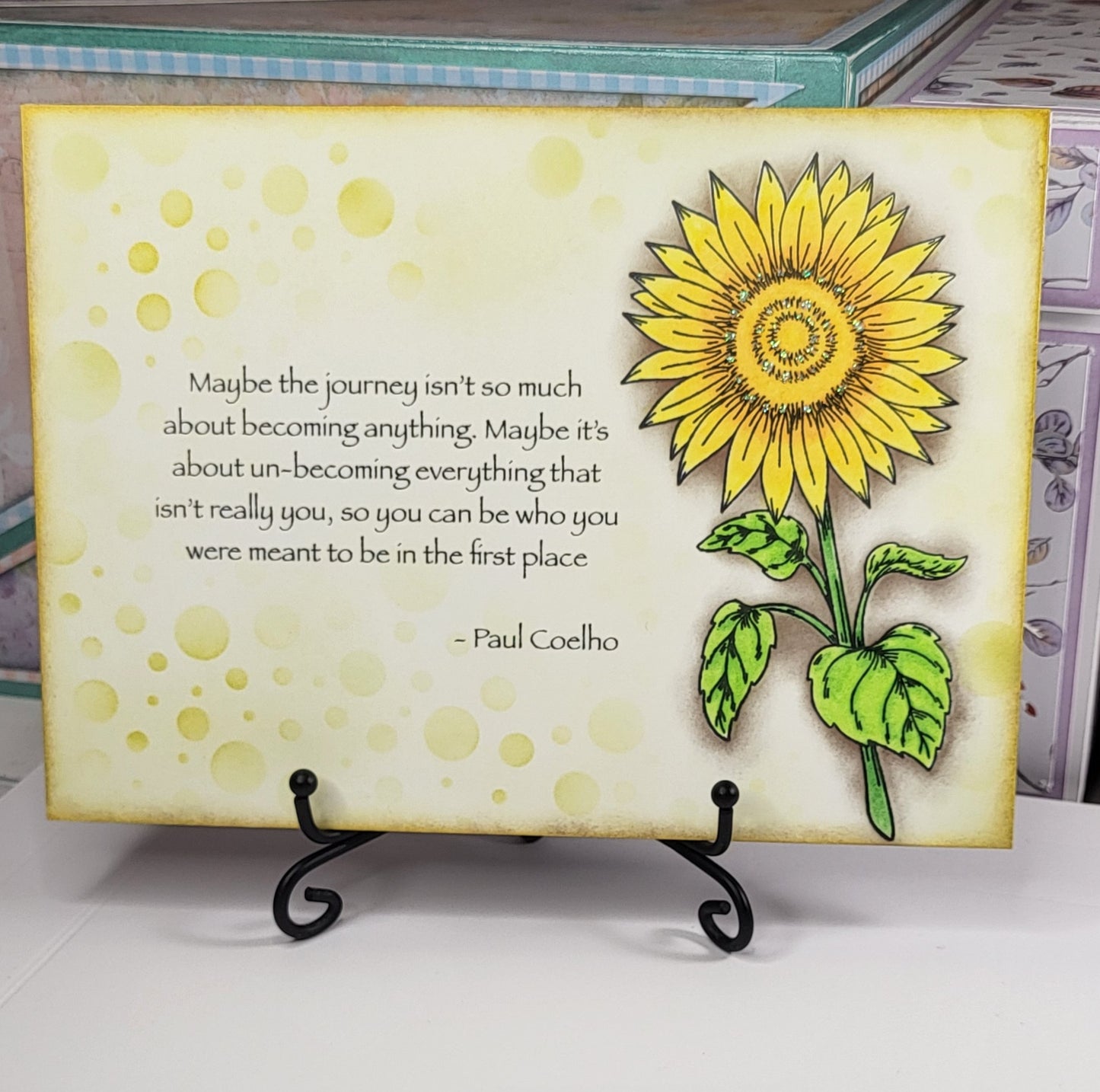 Maybe the journey…