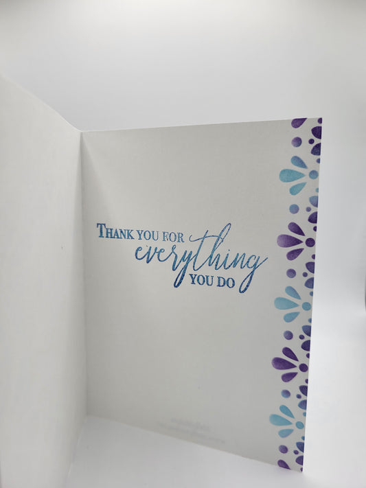 With special thanks (more options)