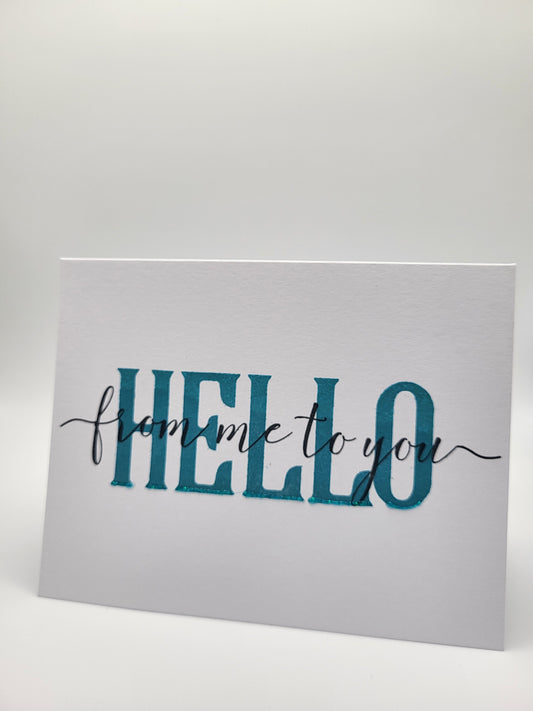 Hello from me to you (2Pack)