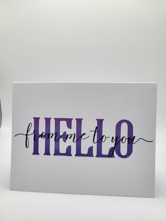 Hello from me to you (2 Pack)