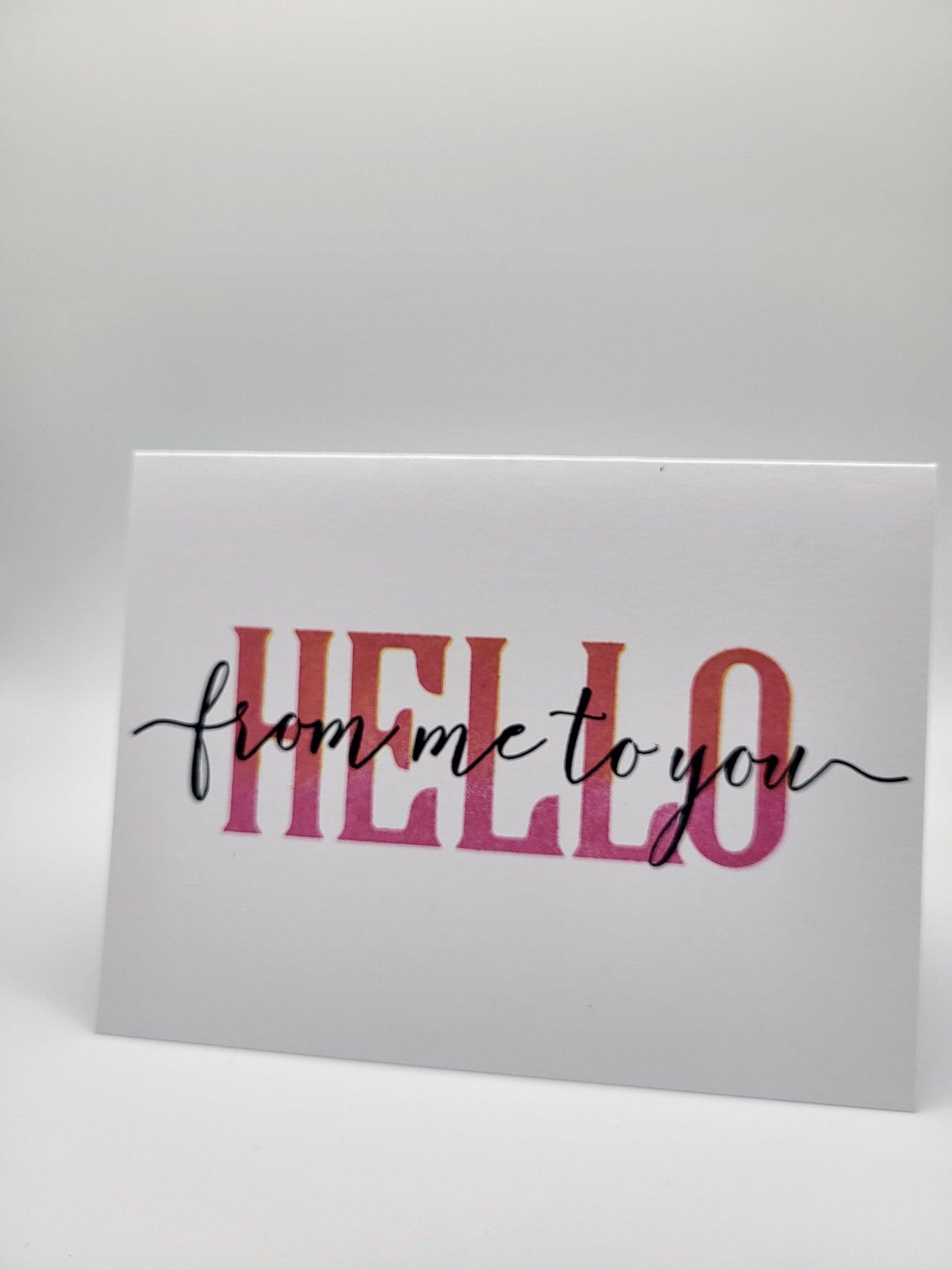 Hello from me to you (2 Pack)