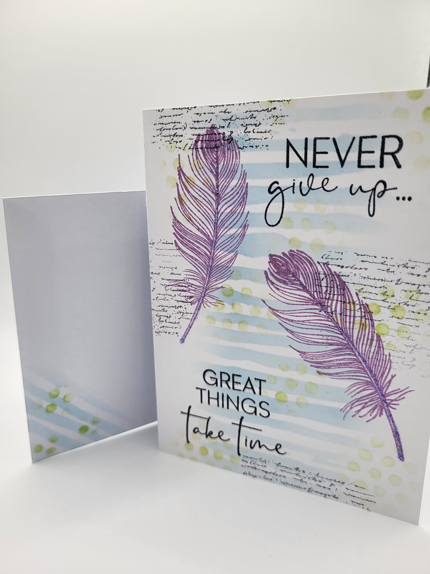 Never give up…. (More options)