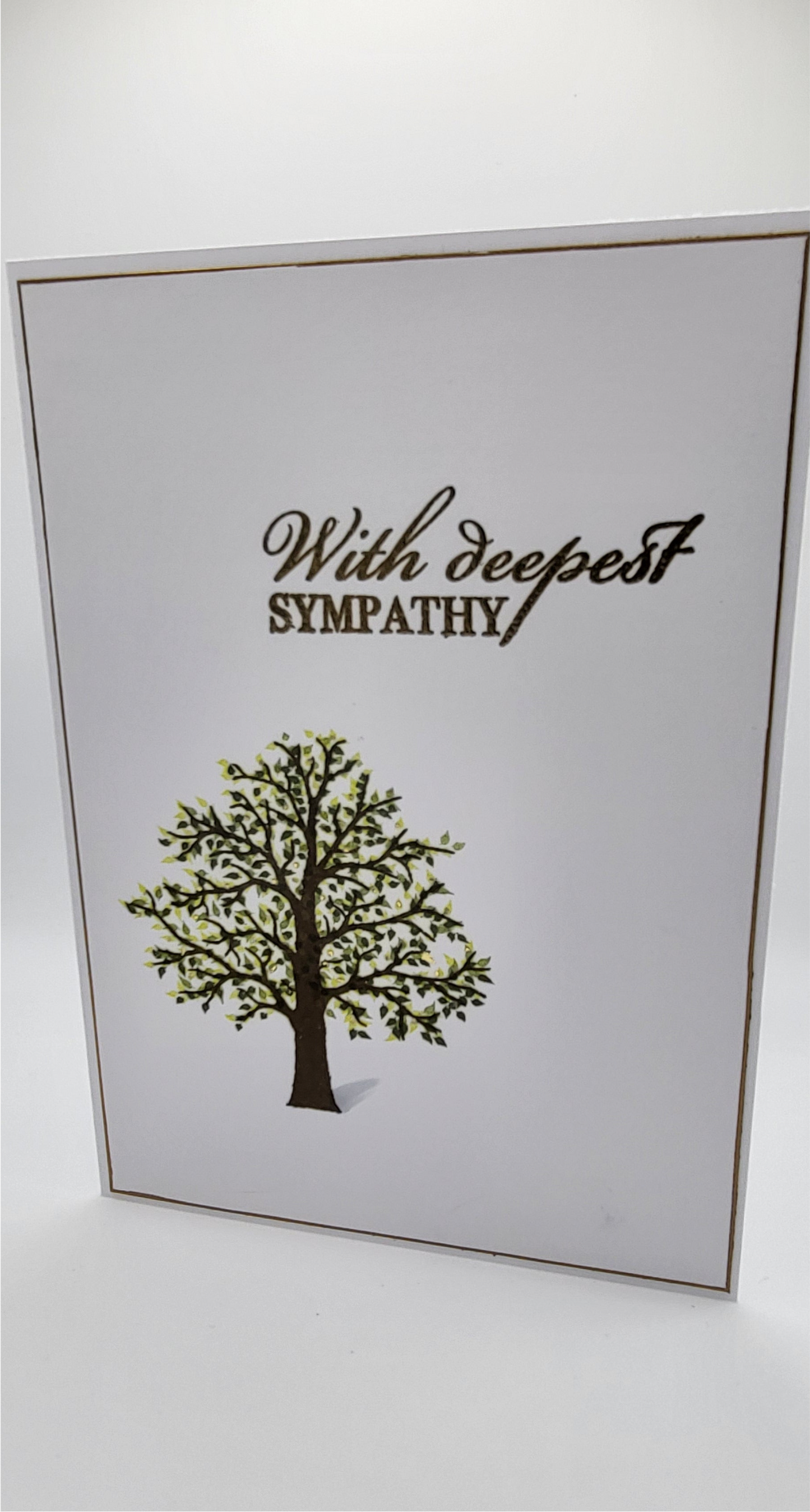 With Deepest Sympathy 5x7