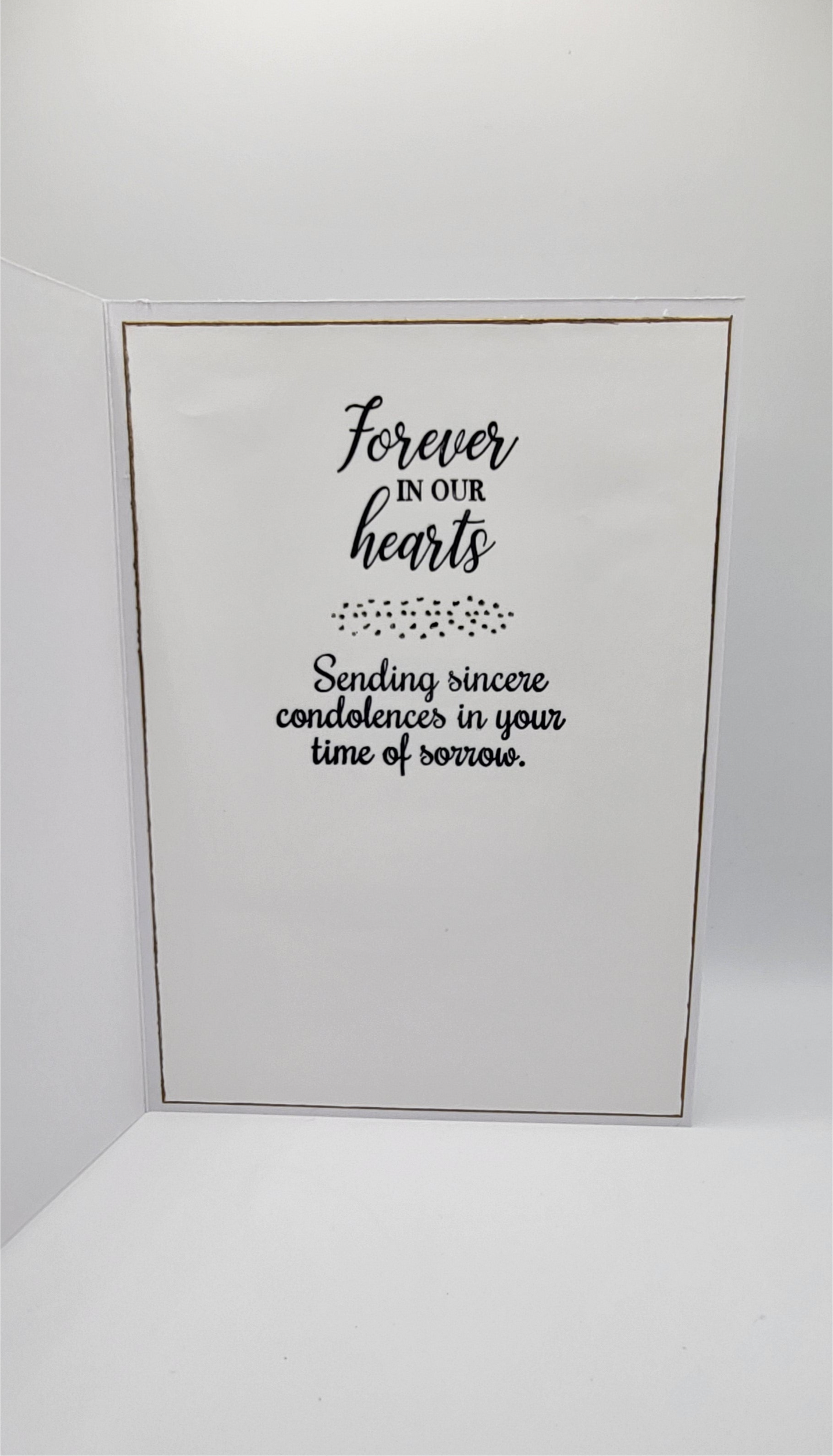 With Deepest Sympathy 5x7