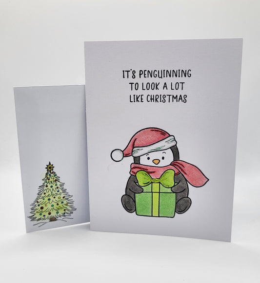 It’s penguinning to look a lot like Christmas