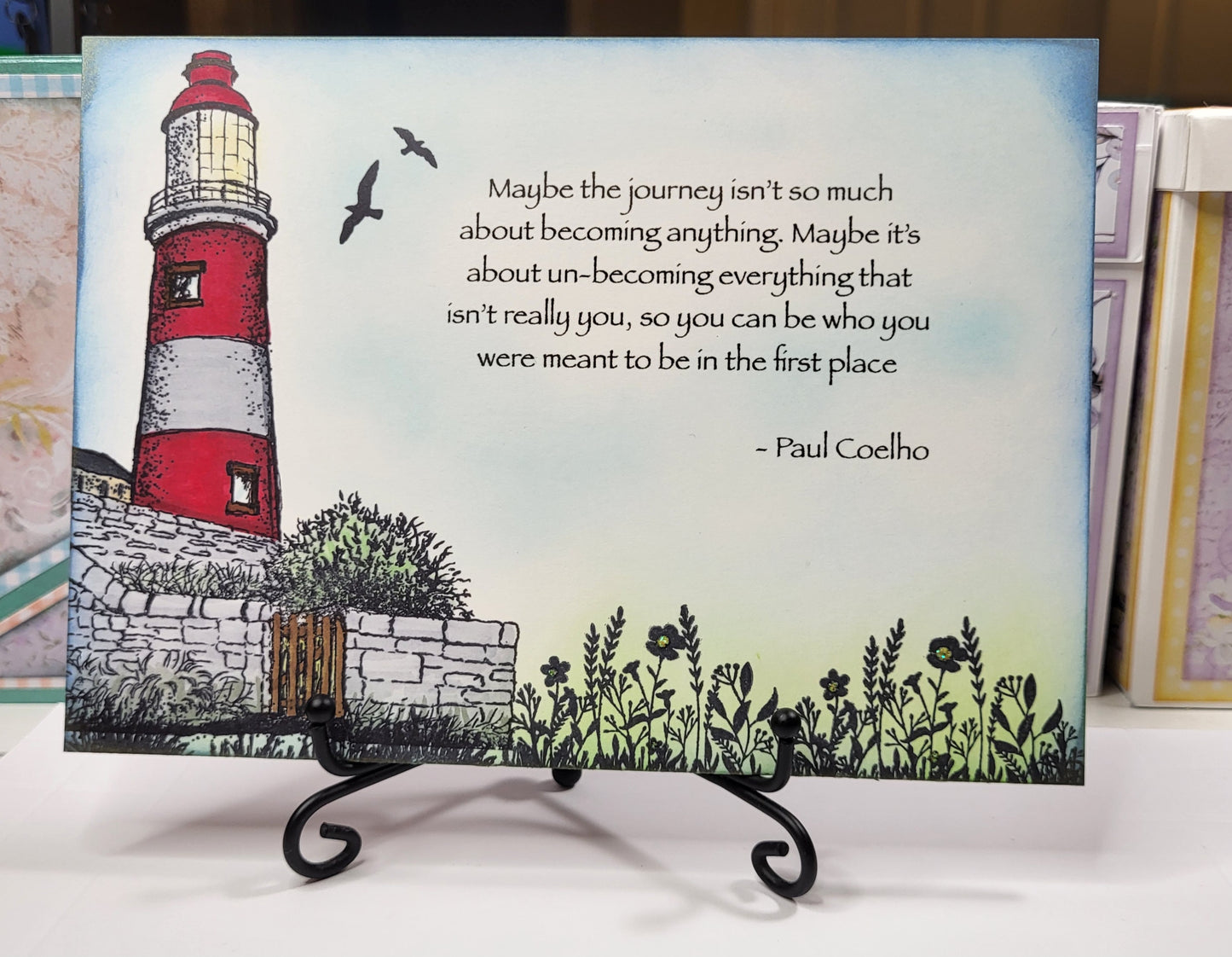 Maybe the journey…