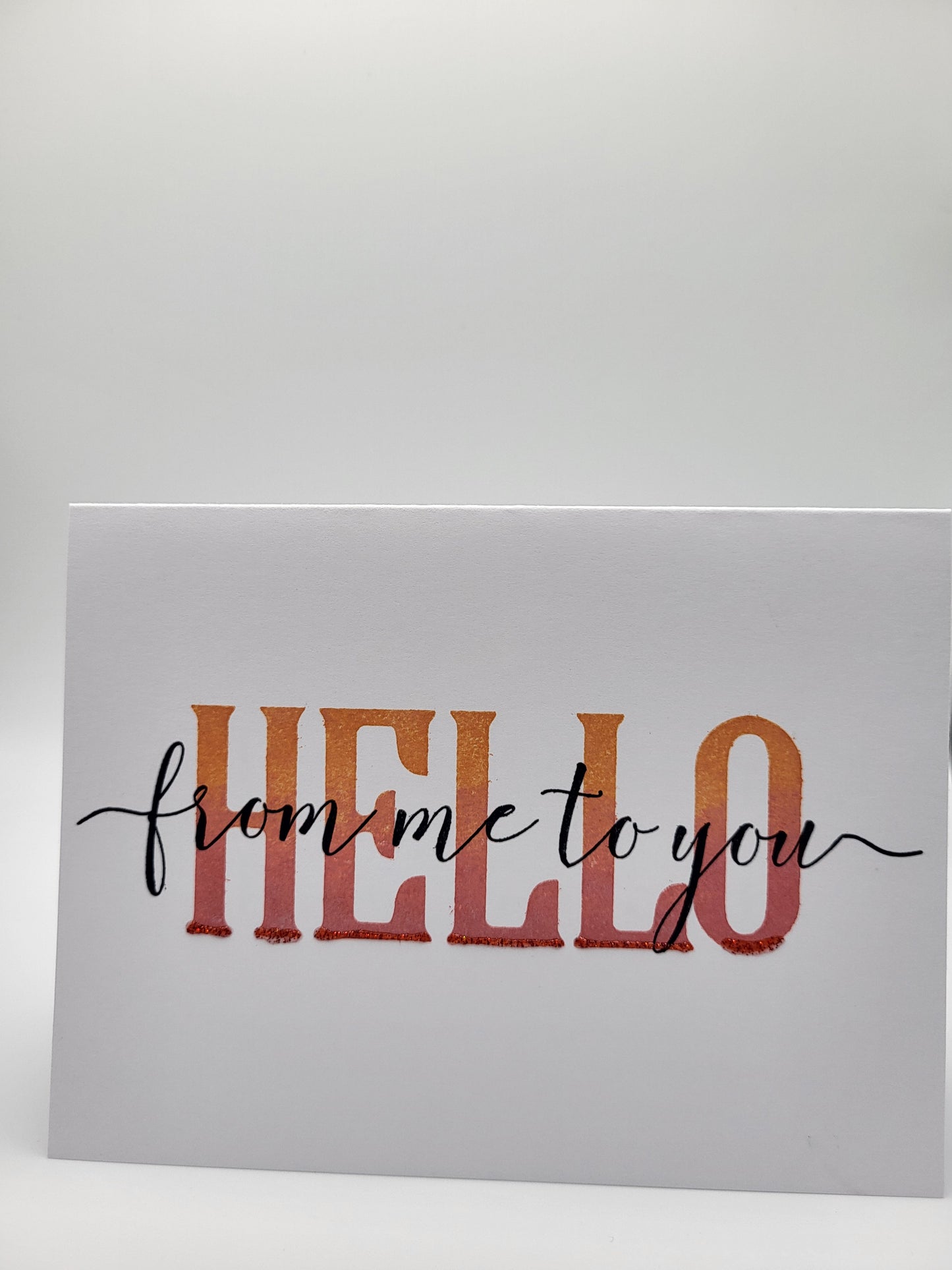 Hello from me to you  (2 pack)