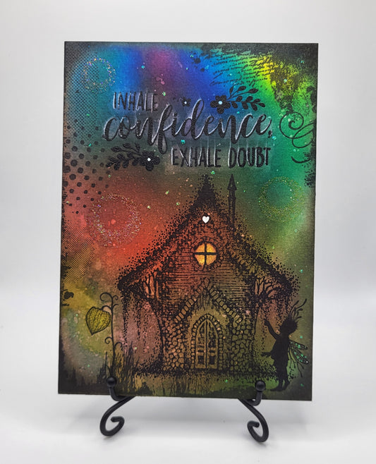 Inhale confidence Exhale doubt 5x7